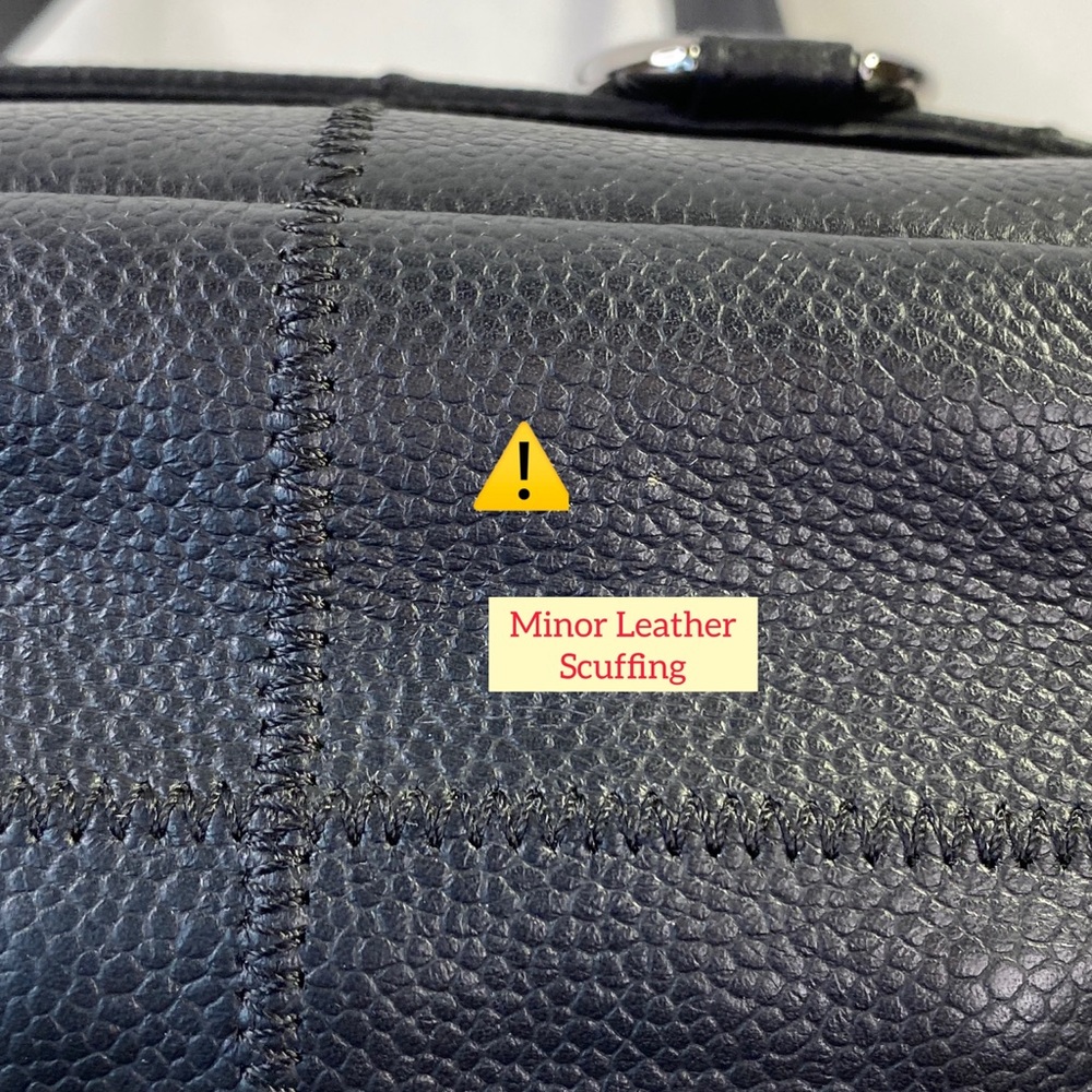 CHANEL Vintage Caviar Square Quilted Bowler Bag - Picture 15 of 17